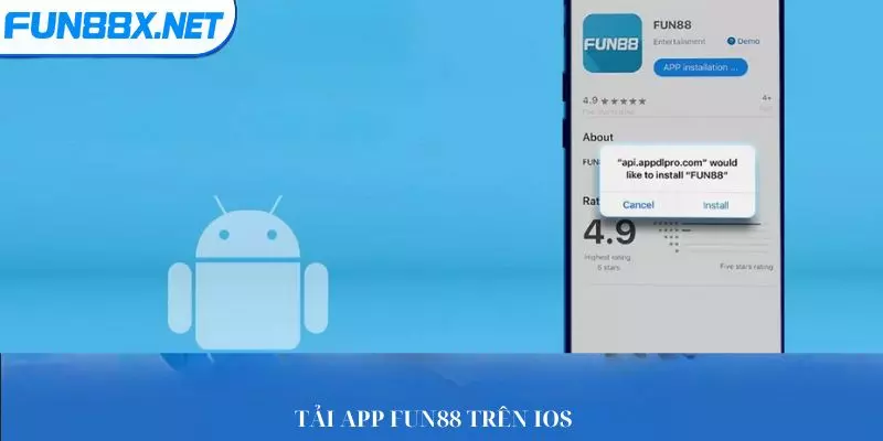 Tải app Fun88 trên iOS