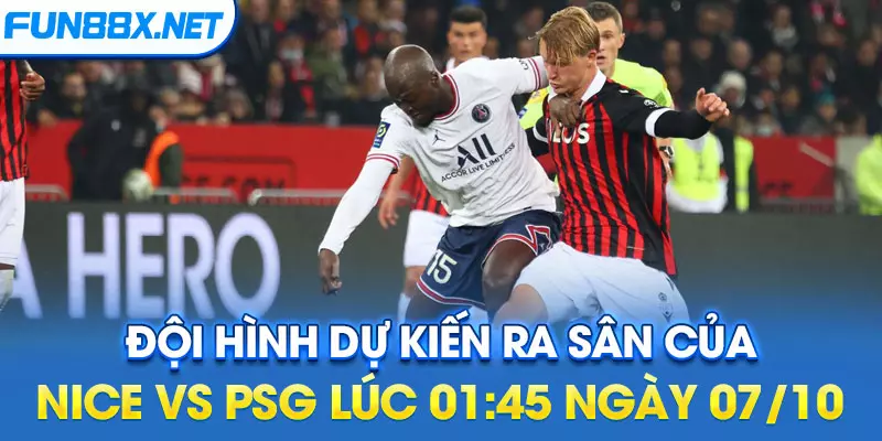 soi kèo Nice vs PSG