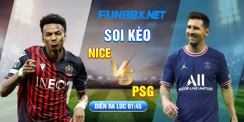 soi kèo Nice vs PSG